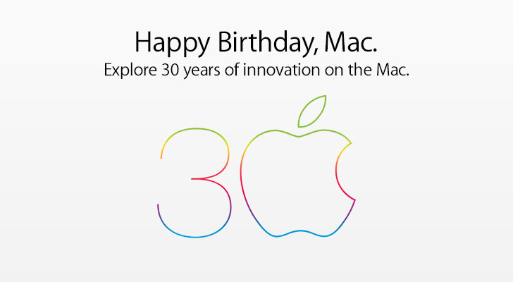 Happy Birthday, Mac. Explore 30 years of innovation on the Mac