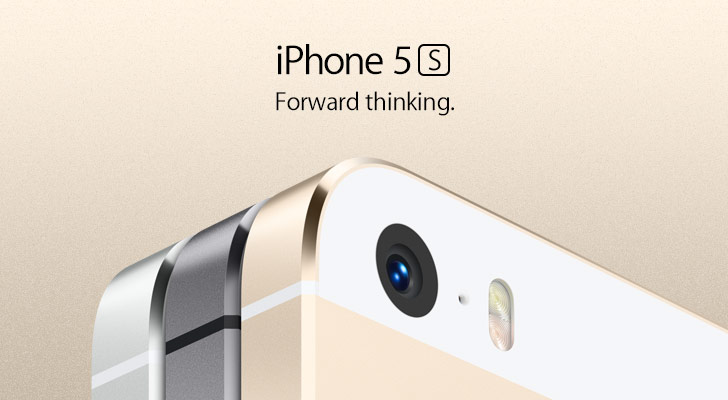 iPhone 5S Forward thinking.